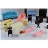 Image 4 : Vintage Plastic Dollhouse Furniture