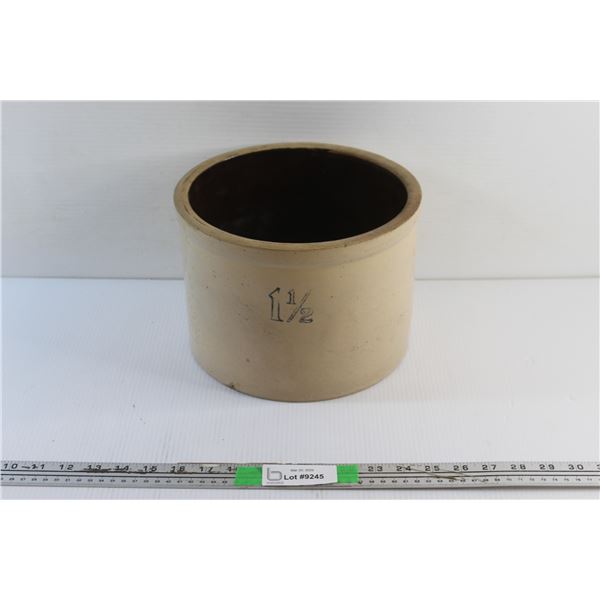 1 1/2 Gallon Crock