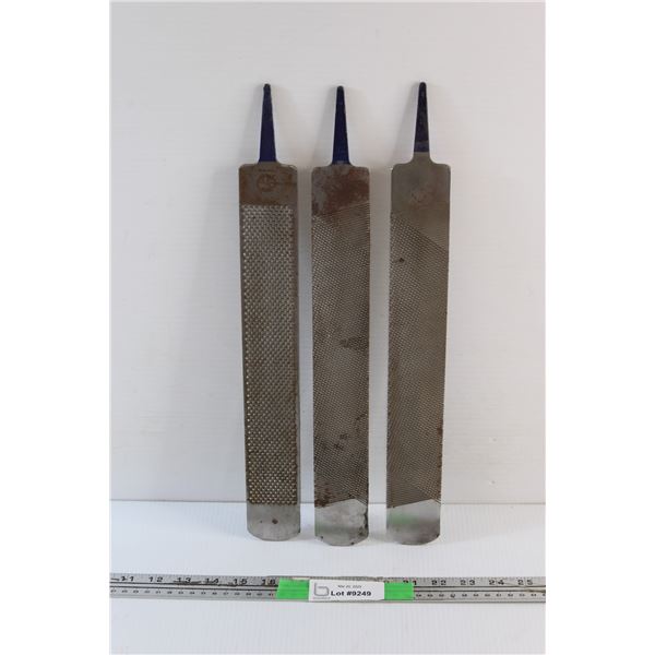 (3) Farrier Files  - 14'' x 2''