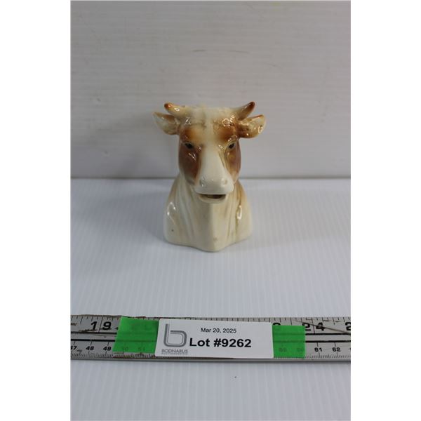 Vintage Occupied Japan Ceramic Cowhead Creamer