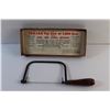 Image 2 : Vintage Trojan Saw and Small Carpenter's Brace