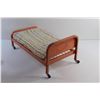 Image 7 : Vintage Doll Bed, Mattress, Bedsheet, Blanket and Doll