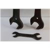 Image 3 : (3) Antique Massey Harris Wrenches - Size from 1'' to 2''