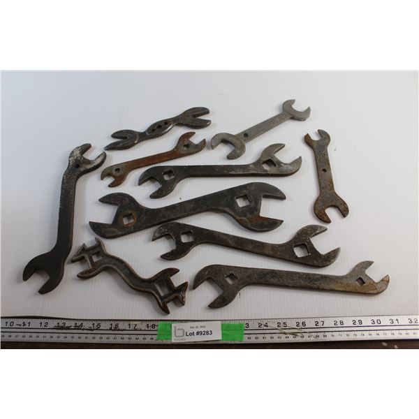 (10) Vintage Assorted Wrenches