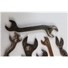 Image 6 : (10) Vintage Assorted Wrenches