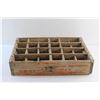 Image 2 : Vintage Wooden Bottle Pop Crate 18 1/2'' x 12'' x 4''