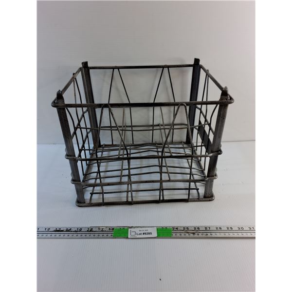 Vintage Wired Milk Crate