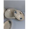 Image 8 : (14) pc J&G Meakin Ceramic Dish Set - Serving Plates, Lidded Bowls, Tea Cups, Coasters and Cream & S