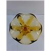 Image 3 : Amber Glass Footed Bowl