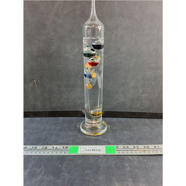 Glass Galileo Thermometer