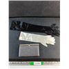 Image 1 : Ladies Clutch Bag and (2) Pairs of Ladies Gloves
