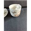 Image 3 : (2) Vintage Mustache Ceramic Cups 