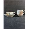Image 6 : (2) Vintage Mustache Ceramic Cups 