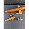 Image 2 : (3) Vintage Barrel Taps and Vintage Ice Cream Scoop