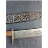 Image 3 : Custom Handmade 9 1/2'' Fixed Blade Knife with Sheath