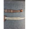 Image 3 : Custom Handmade 10'' Fixed Blade Knife with Sheath