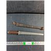 Image 1 : North African 10 1/2'' Short Blade Sword with Sheath