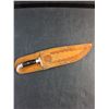 Image 5 : Vintage Oaxaca Mexican Bowie Knife Fixed Blade with Sheath