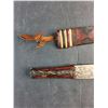 Image 3 : Vintage Custom Made 6'' Fixed Blade Knife with Sheath