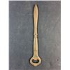 Image 4 : Vintage Brass Letter Opener, (2) Vintage Nabob Brass Scoops and Plastic Nabob Scoop