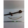 Image 1 : Tribal Musical Instrument and Miniature Bow