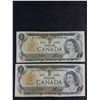 Image 2 : (4) Vintage Canadian 1 Dollar Bills
