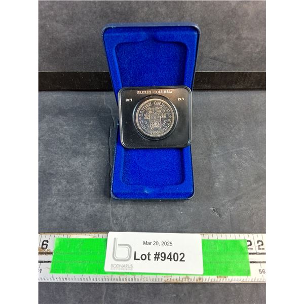 1871 - 1971 British Columbia Canadian Anniversary 1 Dollar Coin