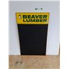 Image 1 : # Beaver Lumber Double Sided Chalkboard