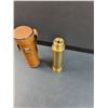 Image 2 : Tasco Brass Telescope w/ Leather Holster Case