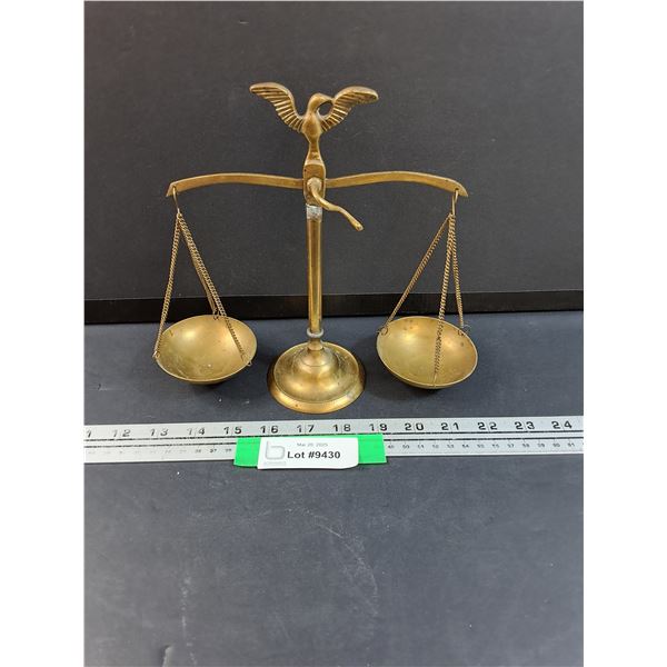 Vintage Brass Scale