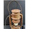 Image 2 : Beacon Kerosene Lamp Converted into Electric Light - 15" x 6" - As Is