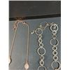 Image 5 : (3) Necklaces - Various Styles