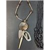 Image 2 : (3) Necklaces - indigenous, Stones & Beads
