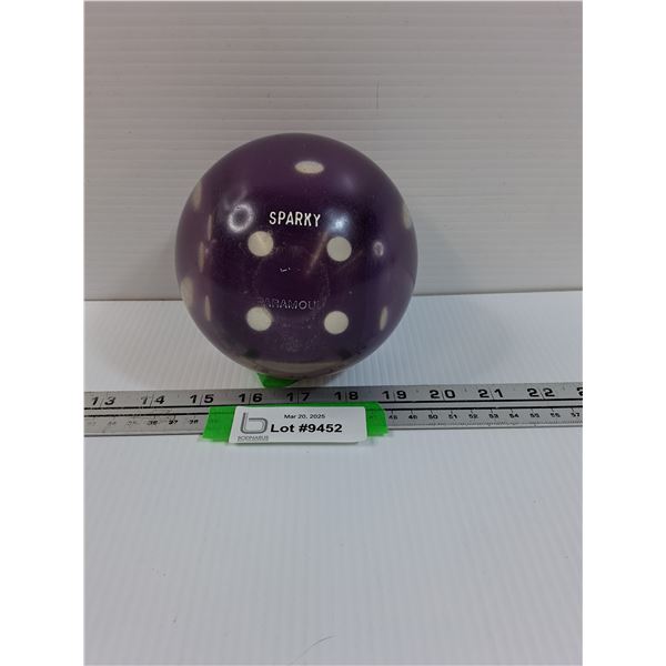 Sparky Dice Five Pin Bowling Ball by Paramount