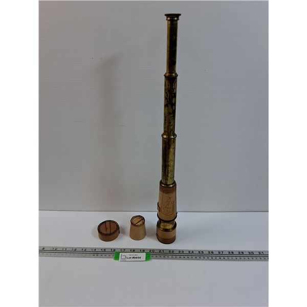 Marine telescope w/Leather Cover
