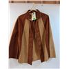 Image 1 : * Genuine Soft Leather Zipper Poncho