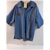 Image 1 : * Corner Gas Blue Button-Up Shirt - Size XL