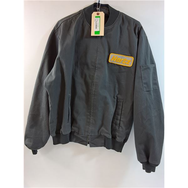 * Hertz Rent-a-Car Zipper Jacket - Size XL