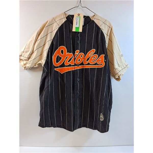 * Orioles Baseball Button-Up Jersey/Shirt - Size XL