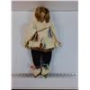 Image 1 : Vintage Inuit Eskimo Doll w/Traditional Outfit w/Real Fur