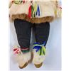 Image 3 : Vintage Inuit Eskimo Doll w/Traditional Outfit w/Real Fur
