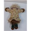 Image 4 : Vintage Inuit Eskimo Hamemade Doll in Traditional Parka w/Real Fur & Leather