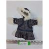 Image 1 : Vintage Inuit Esimo Parka for a Doll - 9.5" Long