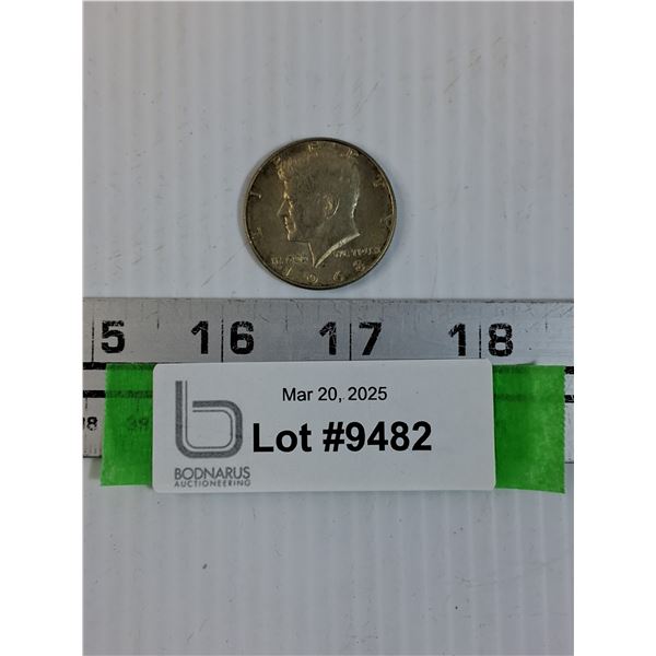 1968 American 50 Cent Piece