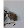 Image 4 : Inuit Eskimo Handmade Girl Doll & Babby Doll & Canoe
