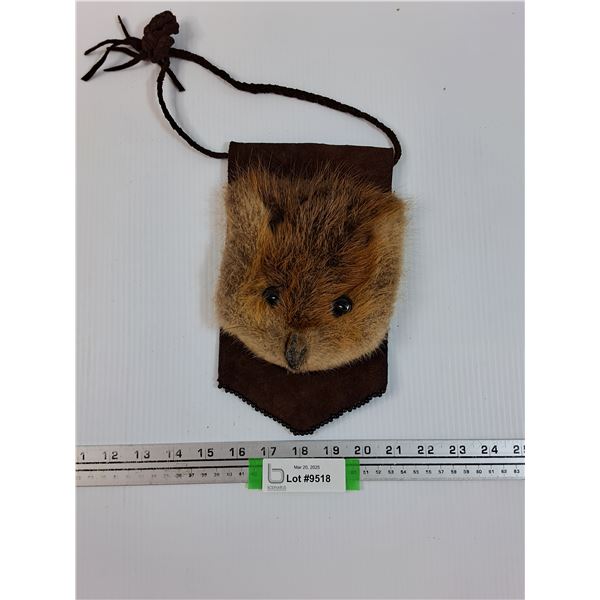 Beaver Fur Purse/Pouch