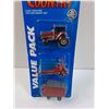 Image 2 : ERTL Farm Country Case Tractor Implement Set - Die Cast - NOS