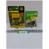 Image 1 : (2) ERTL John Deere Die Cast Tractors - NOS