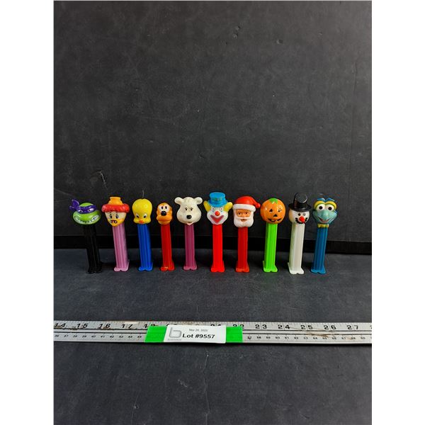 (10) Various PEZ Dispensers