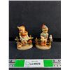 Image 1 : 1 Boy 1 Girl Vintage Goebel Hummel Ceramic Figurines